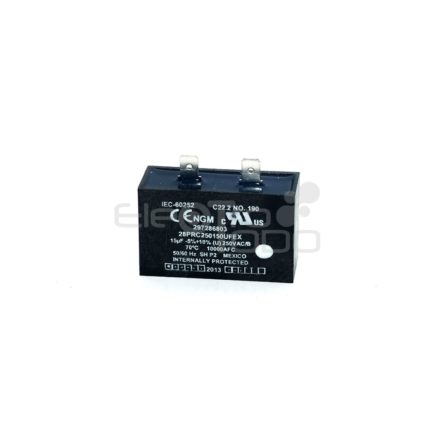 capacitor 110v 15mf 3l5